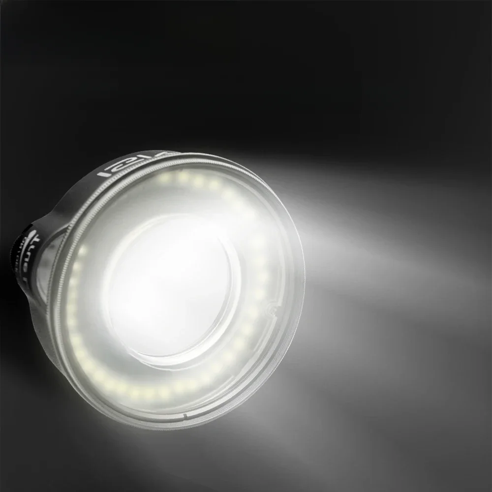 Dwuwarstwowy polaryzator KAISI TRUE L lampa pierścieniowa debugujący 40 LED źródło światła USB-3.5DC kabel doładowania odpowiedni do mikroskop Stereo — zdjęcie 2
