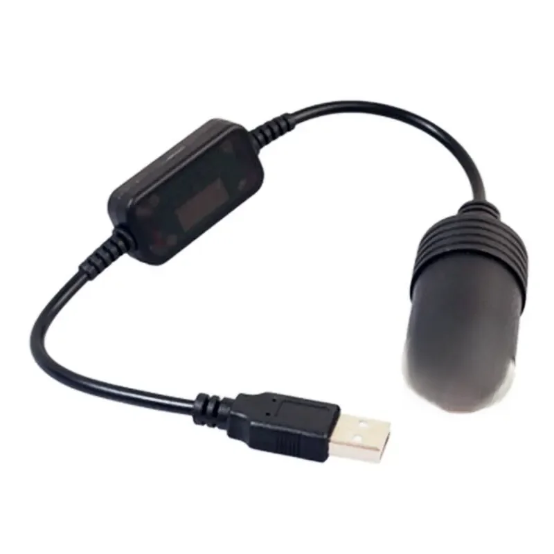 1pc 5V 2A USB à 12V prise allume-cigare USB mâle à femelle adaptateur allume-cigare convertisseur accessoires électroniques de voiture