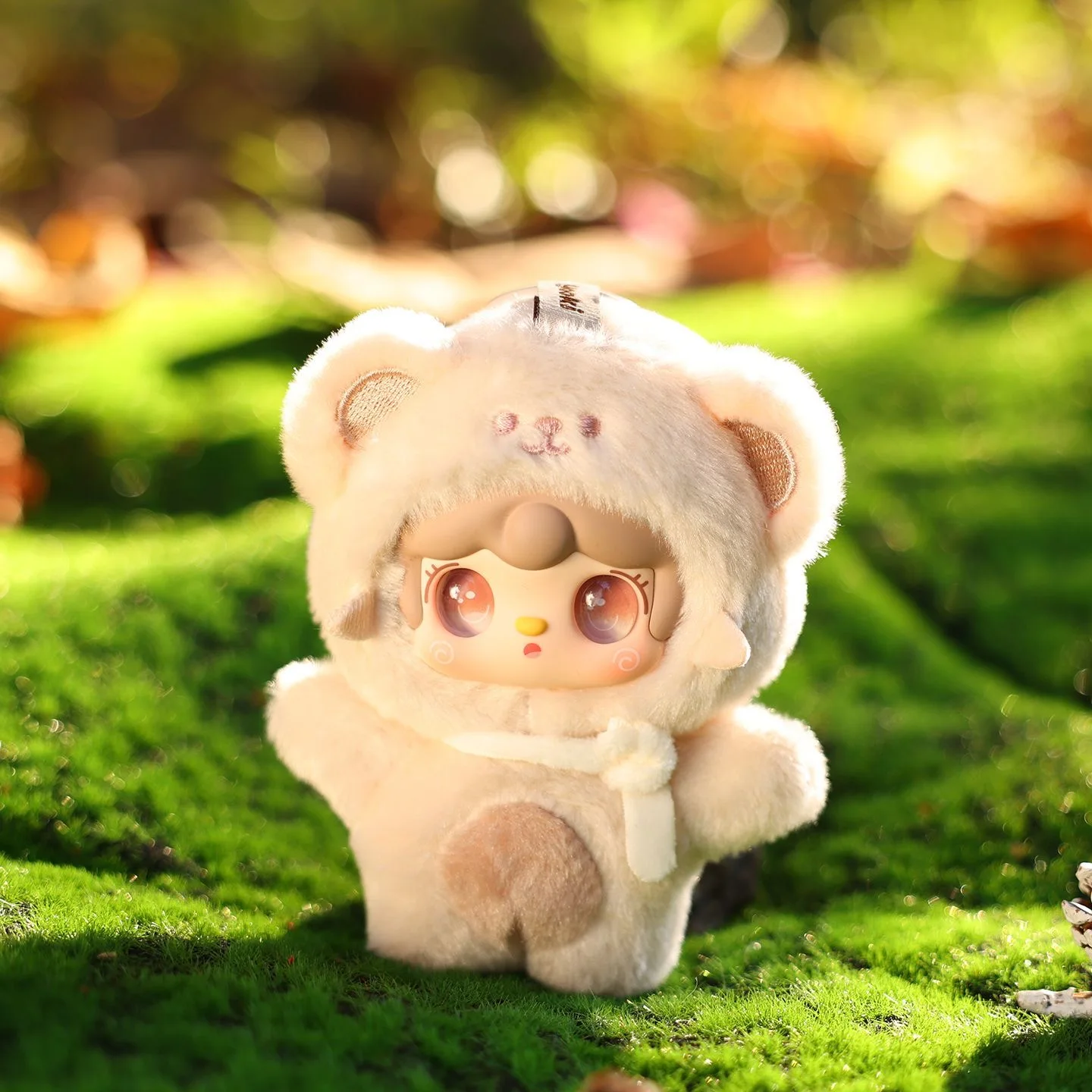 

Oxygen yooki new bite bear trendy blind box vinyl doll authentic cute bag pendant doll elegant and generous yet cute