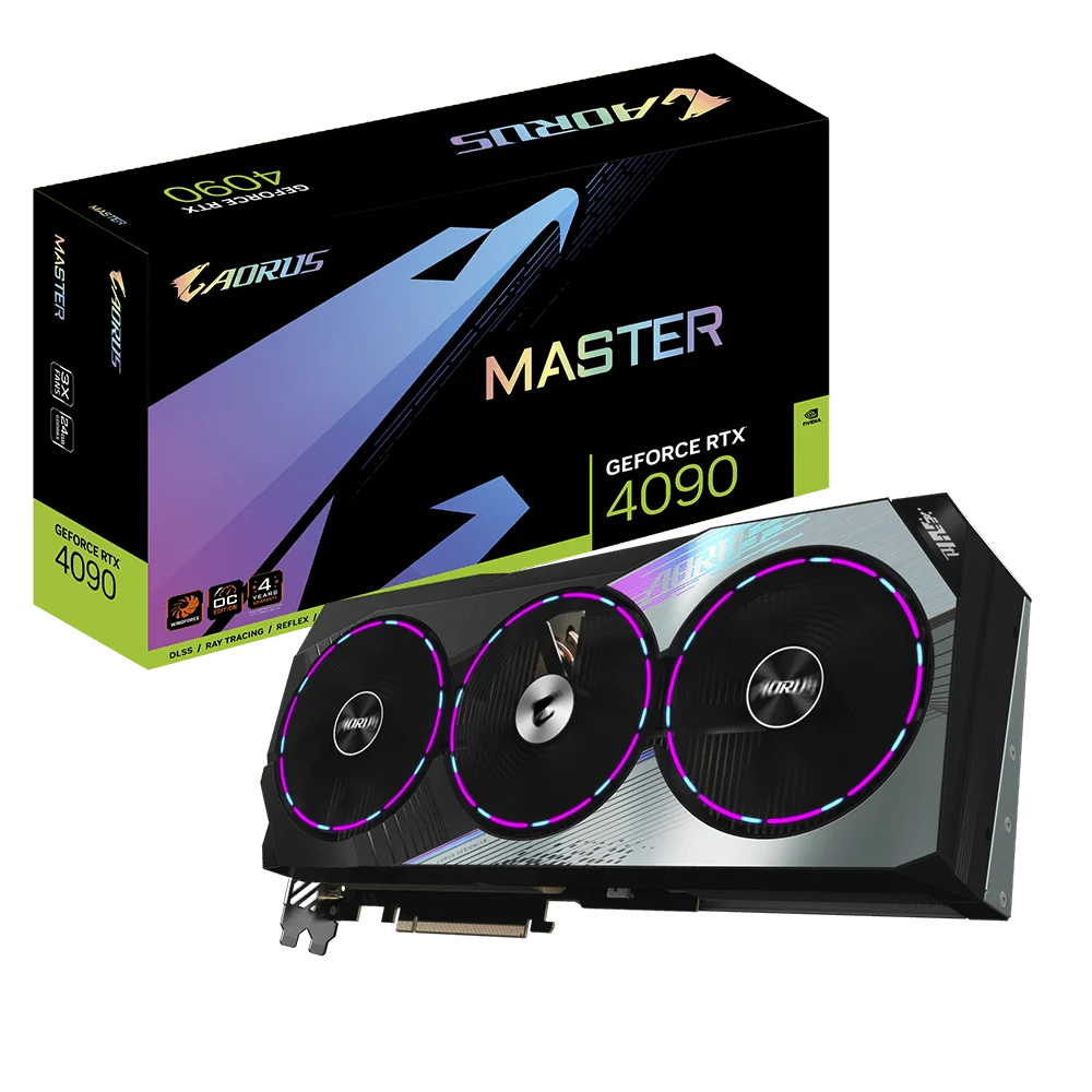 NEW GIGABYTE AORUS GeForce RTX 4090 MASTER 24GB GDDR6X