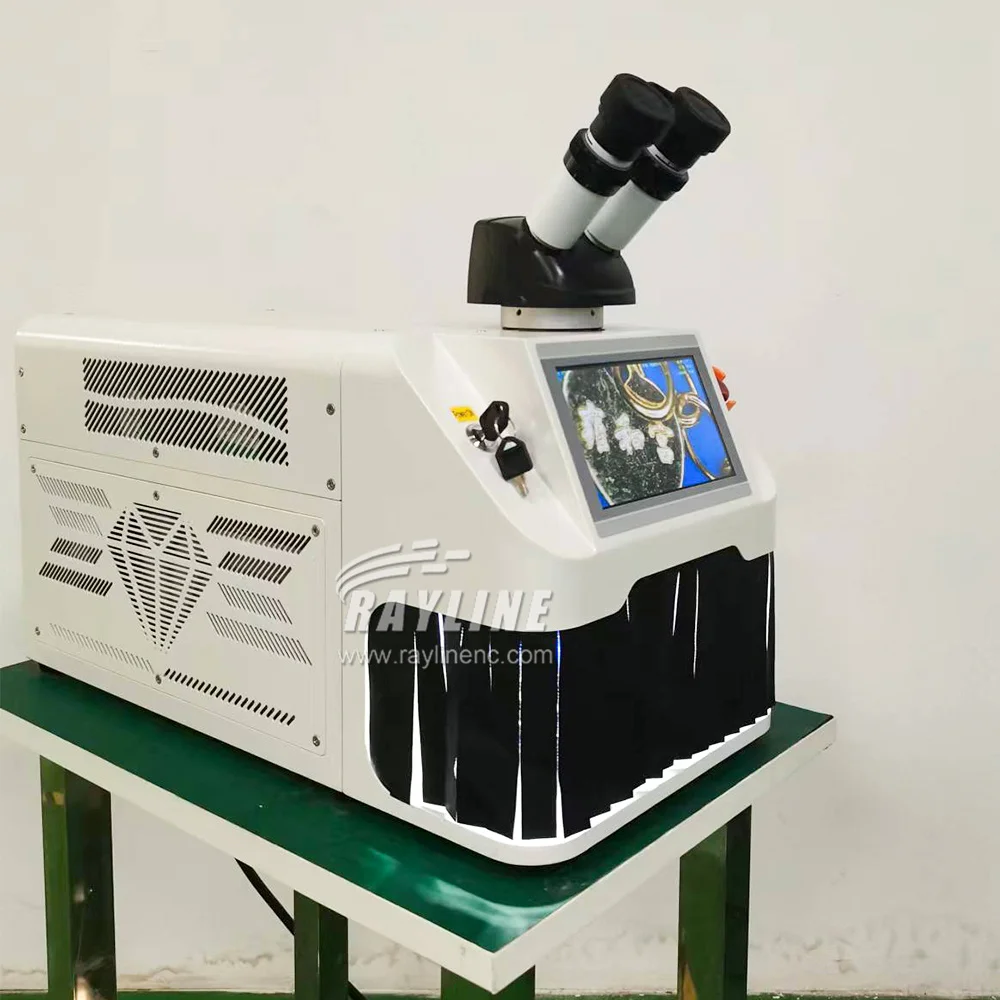 Factory Sale Mini Size Gold Silver Laser Welder Jewelry Soldering Machine 200W Jewelry Laser Welding Machine 2 Years Warranty