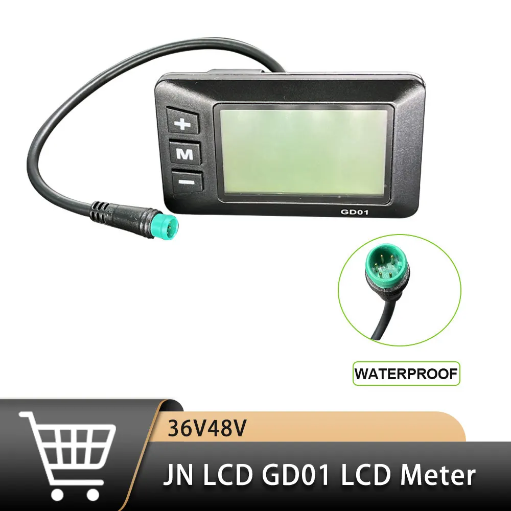 

Waterproof Plug for Bicycle Lithium Battery, Jn Lcd Gd01 Meter, Modification Accessories, 36V, 48V