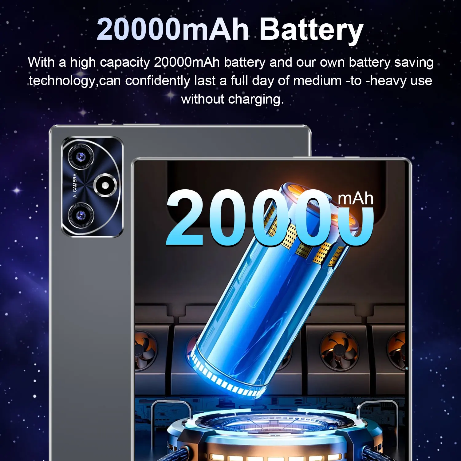 10.36" WiFi Global Version Tablet 20000mAh 14 Core 16GB+1TB Dual SIM 5G Android 13 Gaming Pad GPS BT 16+32MP Camera