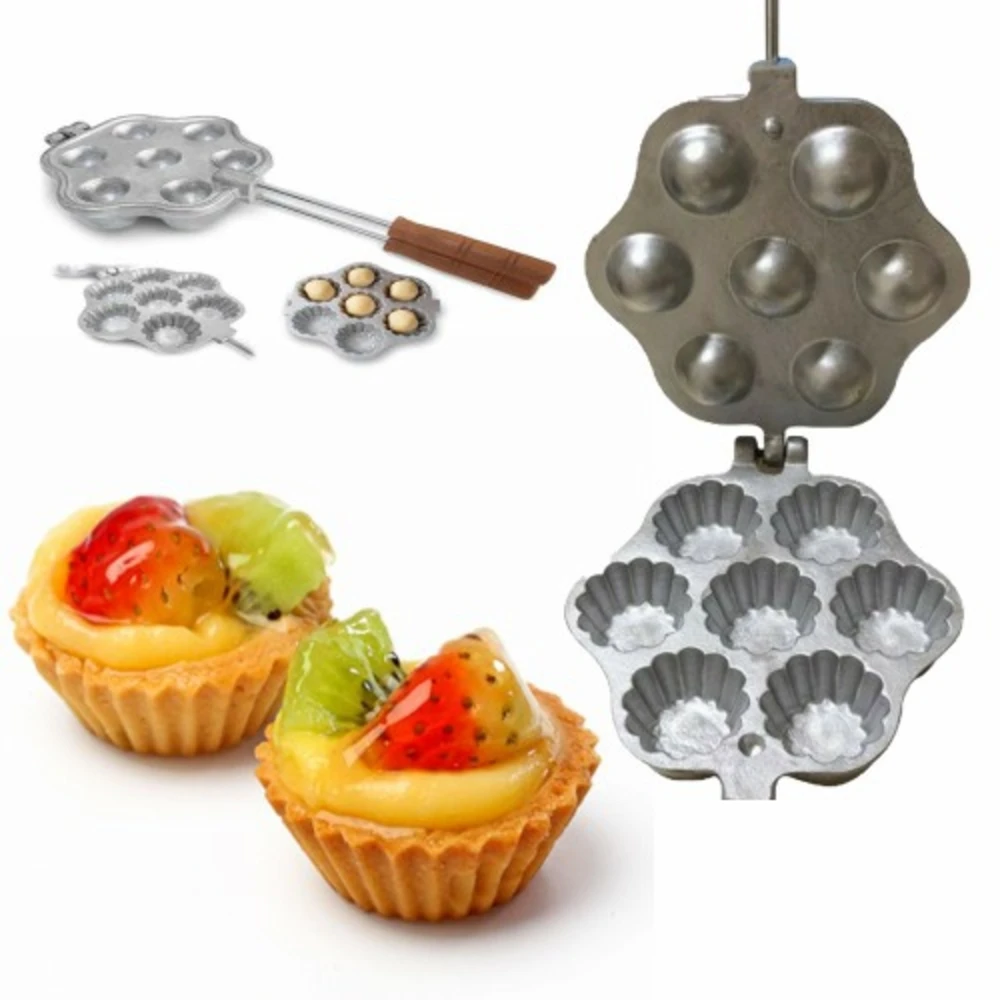 Casting Tartlet mold small Tartlet mold different shapes Tartlet mold pan grill model Fireproof Non-Stick Casting Shaped Baking