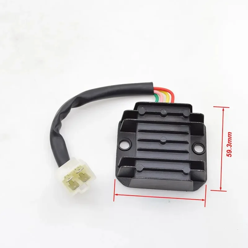 Dla Lifan Zongshen Loncin ZS110 LF110 LF 110 110cc motocykl 4 przewody regulatora napięcia prostownika — zdjęcie 2