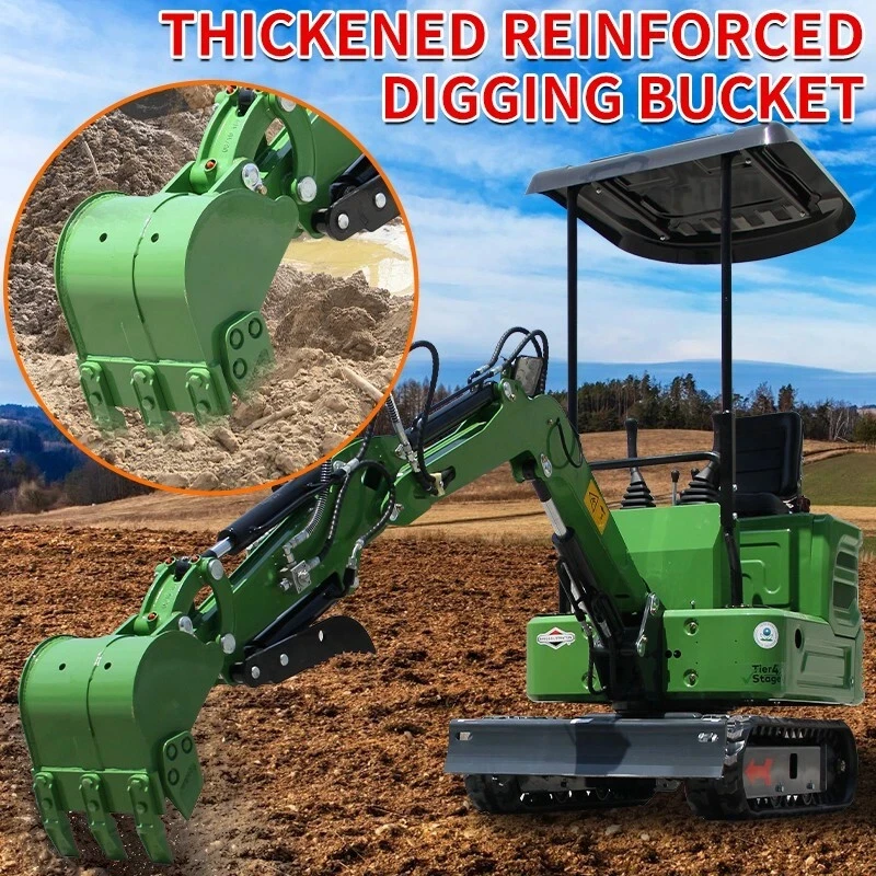 Pagamento completo, non un deposito Minescavatore DM150G da 2000 libbre con morsetto idraulico e motore B&C