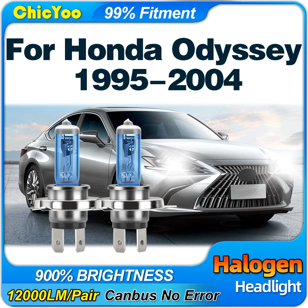 

12000LM Car Halogen Headlight Bulbs 6000K White Canbus No Error Auto Lamps For Honda Odyssey 1995-1999 2000 2001 2002 2003 2004