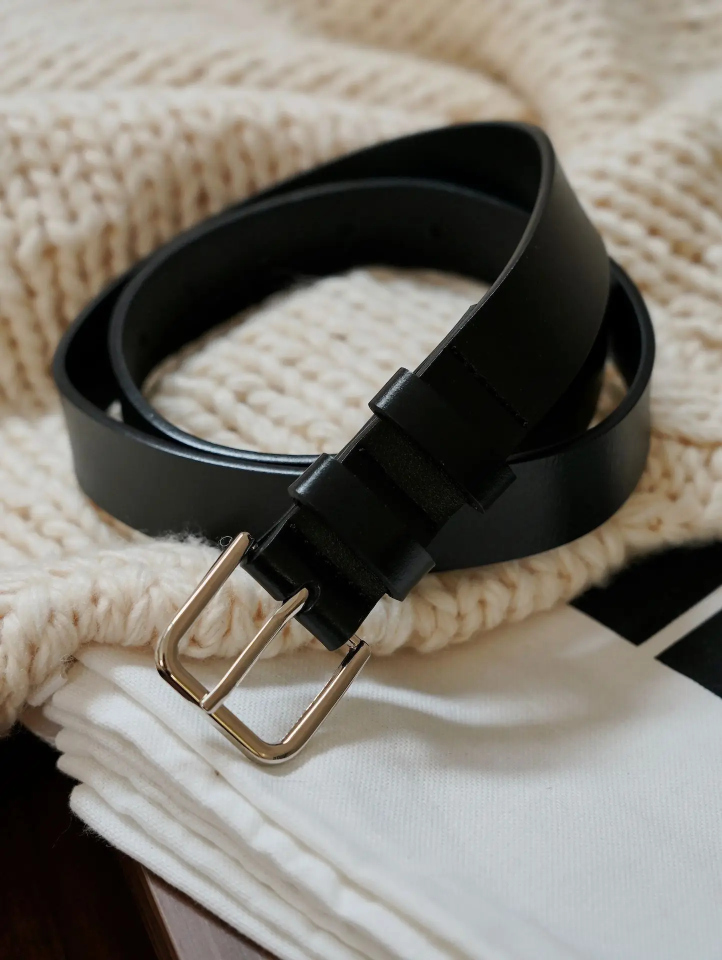 woman unisex real leather belt