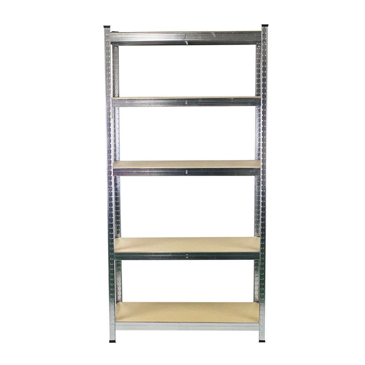 Planken 875 Kg 90 x 40 x 180 cm Grijs Hout Gegalvaniseerd Staal MDF Hout 5 Planken