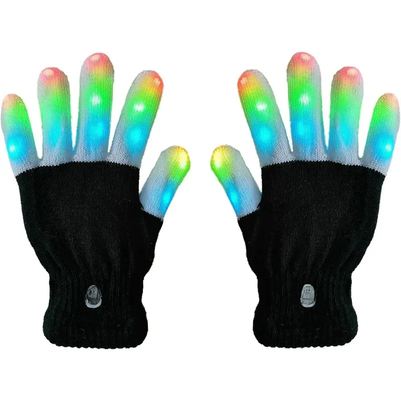 AliExpress Fluorescent Gloves Multi-purpose Bicycle Glove Children and Adults Can Use The Flashing Glove Button To Adjust Fun Party Toy Kit