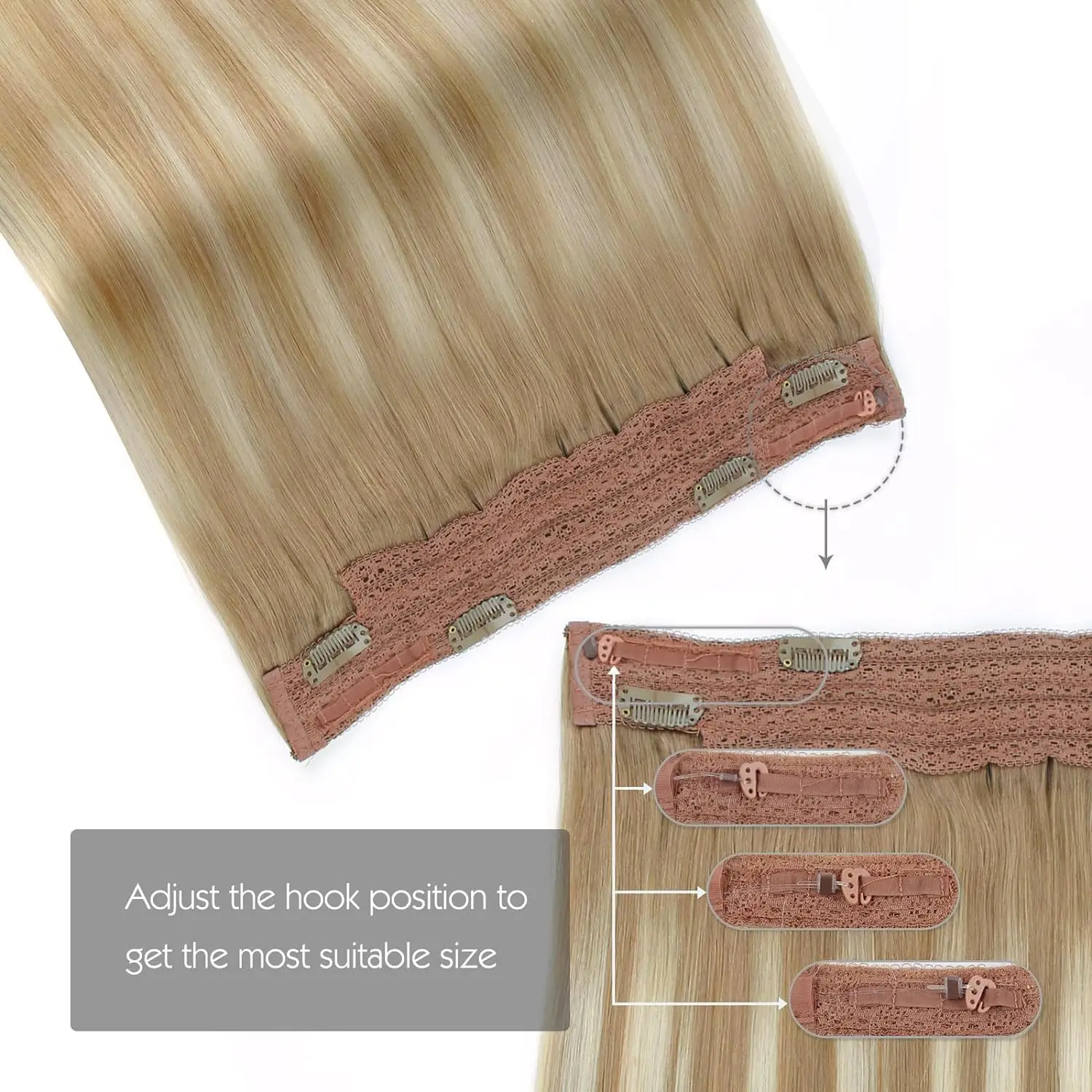 Sixstarhair невидимая проволока для наращивания волос 70 г 12/14 дюймов 100, настоящие человеческие волосы Remy, клипсы, человеческие волосы для женщин