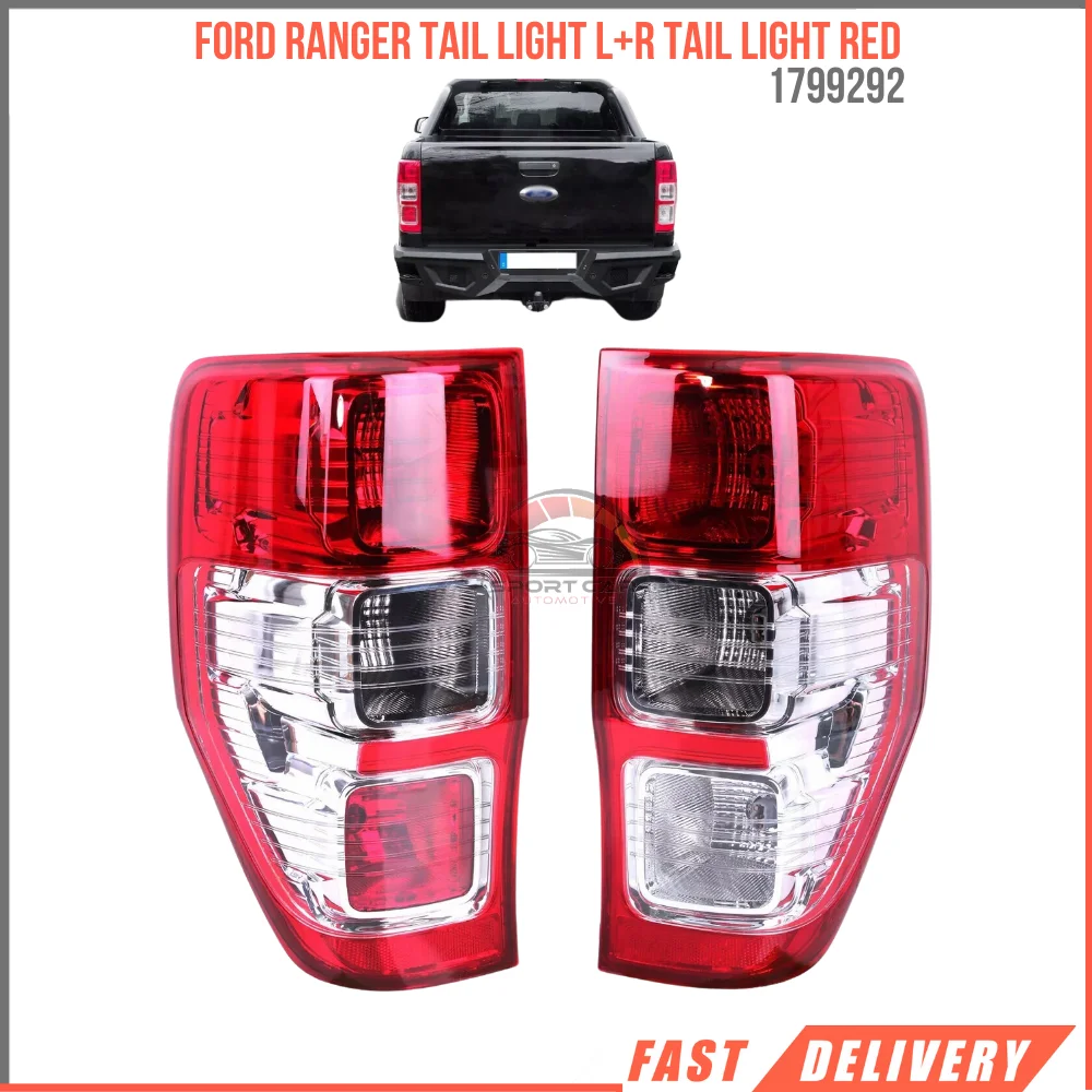 Luz trasera L + R para Ford Ranger, luz roja 1799292, DB3913404AA 1799314, piezas de coche económicas, alta calidad, envío rápido