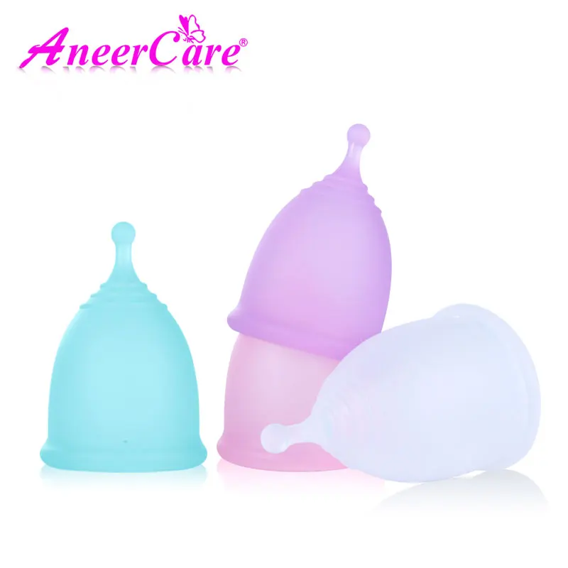 Women Menstrual Cup Medical Grade Silicone Feminine Period Cup Hygiene Copa Menstrual de Silicone Medica Reusable Menstrual Cup.