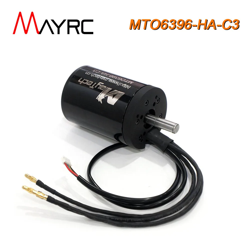 

MAYRC 6396 50KV 190KV Brushless Outrunner Sensored Motor with 10mm Shaft for Fighting Robot Electric Mountainboard Skateboard