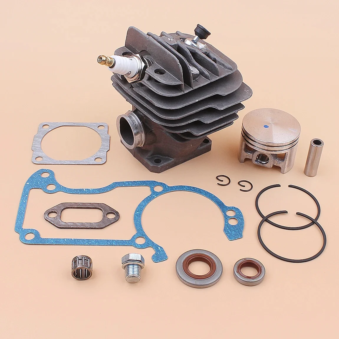 Kit de Piston cylindre plaqué Nikasil, alésage 44.7mm, pour Stihl 026 MS260 MS260C 026PRO motosierra gasolina, accessoires de jardin