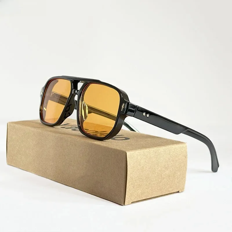 2025 Vintage okulary przeciwsłoneczne dla mężczyzn modne okulary przeciwsłoneczne óculos okulary Dropshipping Gafas Lentes luneta Okulary Zonnebril Occhiali — zdjęcie 2