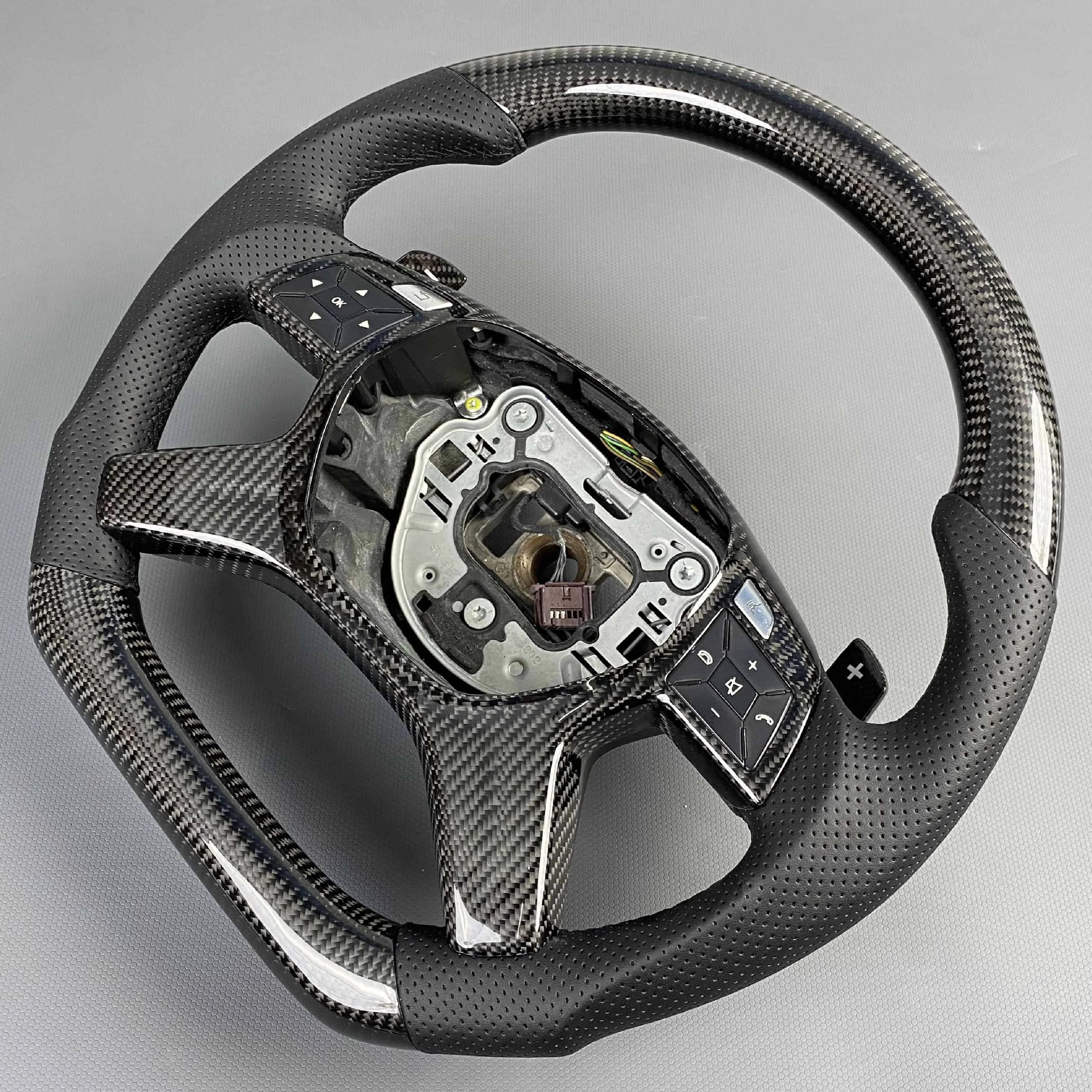 Carbon Fiber Customized Steering Wheel for Mercedes G CLK E CLS SL Class W209 W211 W219 W463 R230 2009 2010 2011 2012 2013