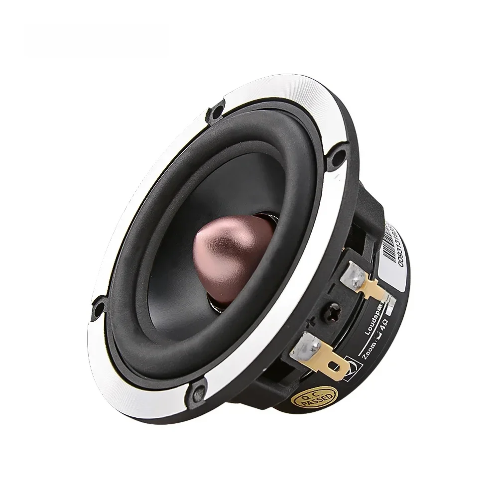 AIYIMA 1 szt. 3-calowy głośnik średniotonowy 4 8 Ohm 30W Aluminiowo-ceramiczny głośnik typu bullet do modyfikacji samochodów, głośnik samochodowy do DSP DIY — zdjęcie produktu 7