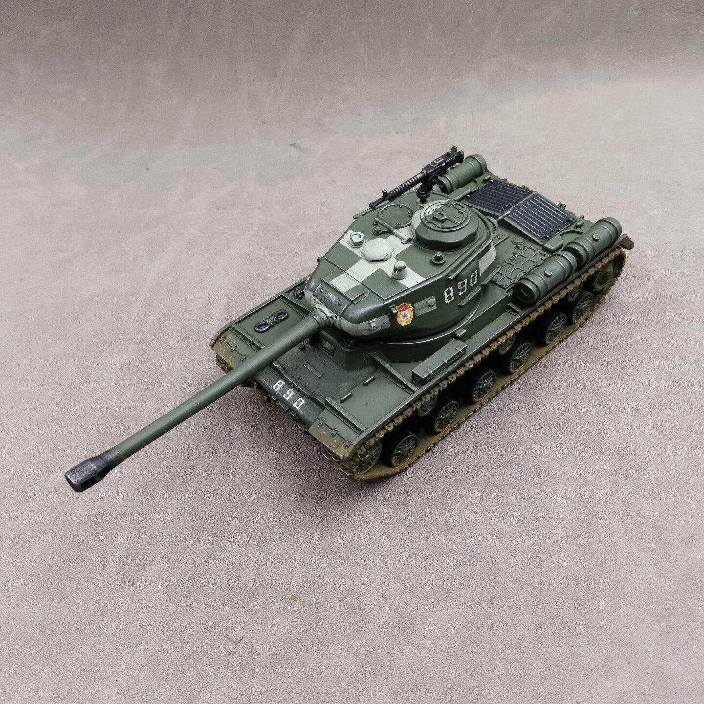1/35 Soviet IS-2 tank  , SLA printing hand-colored finished model decorative ornament