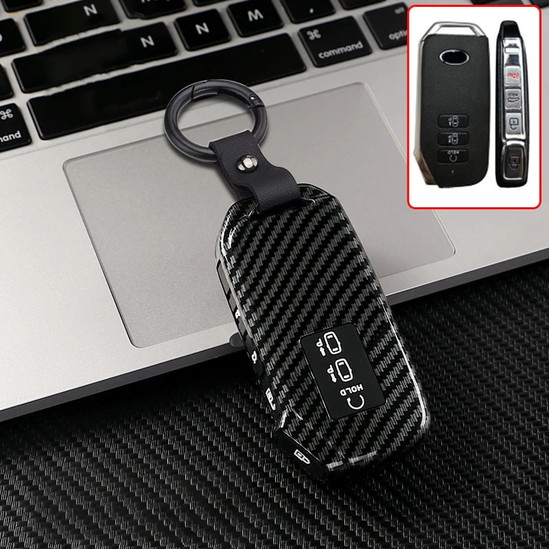 Abs Carbon 7 Button… - image