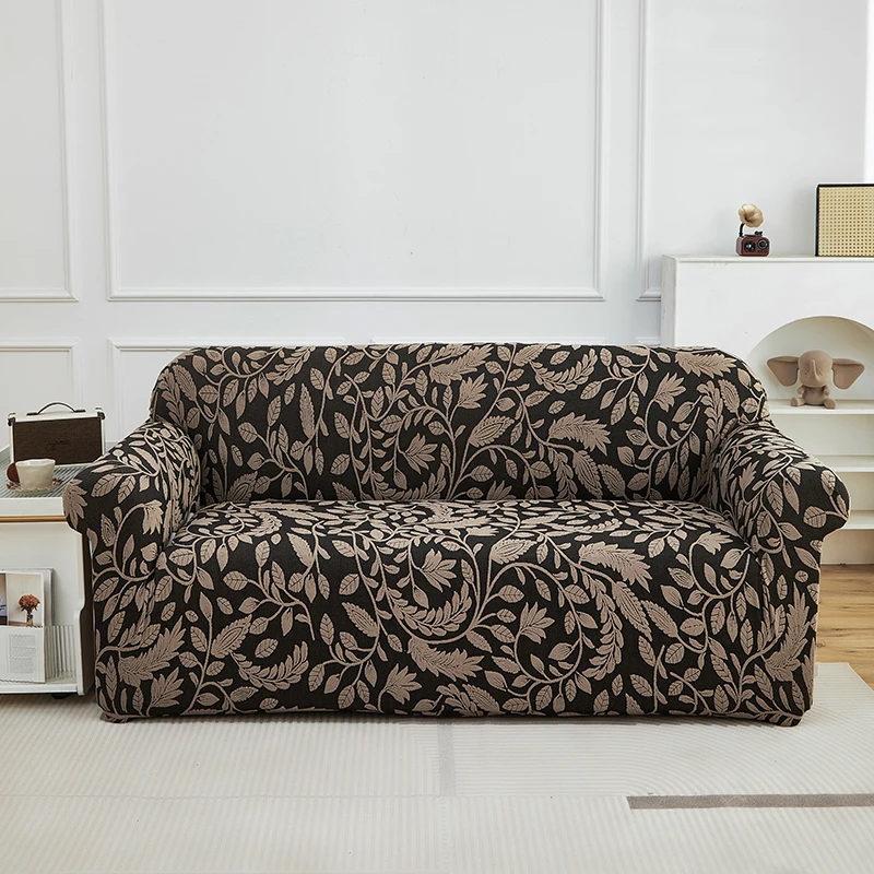 1 Stück Jacquard-Sofabezug Leicht Abnehmbarer Couchschutz Bankmuster-Design Wohnzimmermöbel Sofabezug