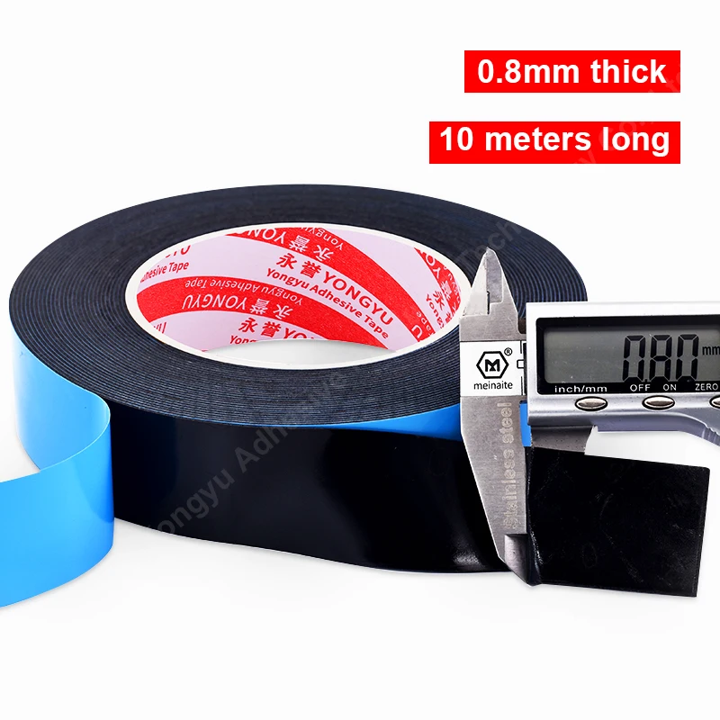 Glue tape10M thickness Super Strong Double side Adhesive foam Tape for Mounting Fixing Pad Sticky Double sided tape Super Strong