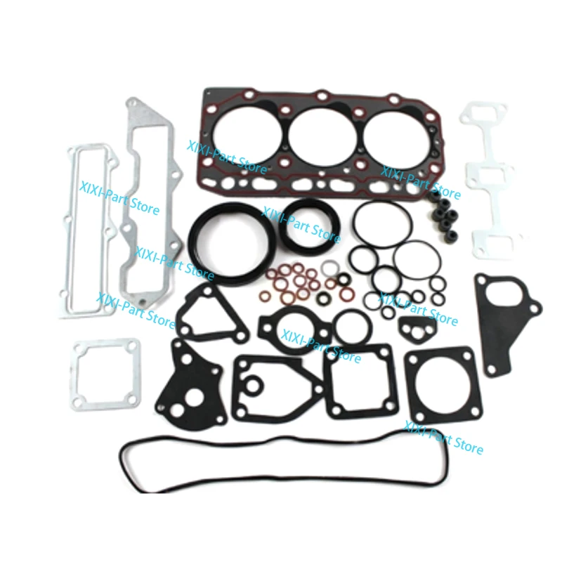 

3TN82 Full Gasket Kit Set With Cylinder Head Gasket For Yanmar Engine Piston Ring Overhaul Rebuild Kit