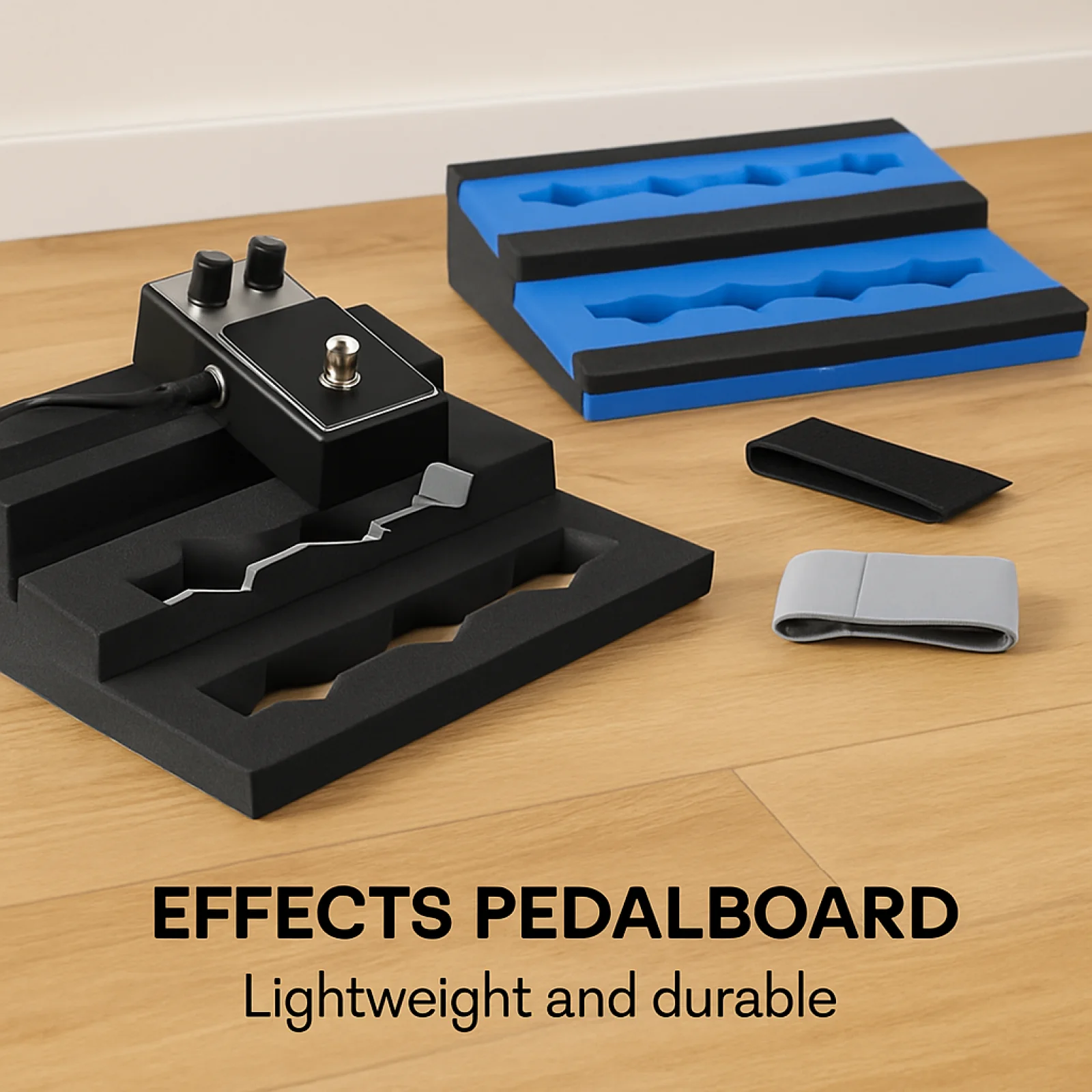 

Large Guitar Effect Pedal Board Portable Stable AntiSlip Pedalboard for Studio Concert Instrument Home Stage Performance