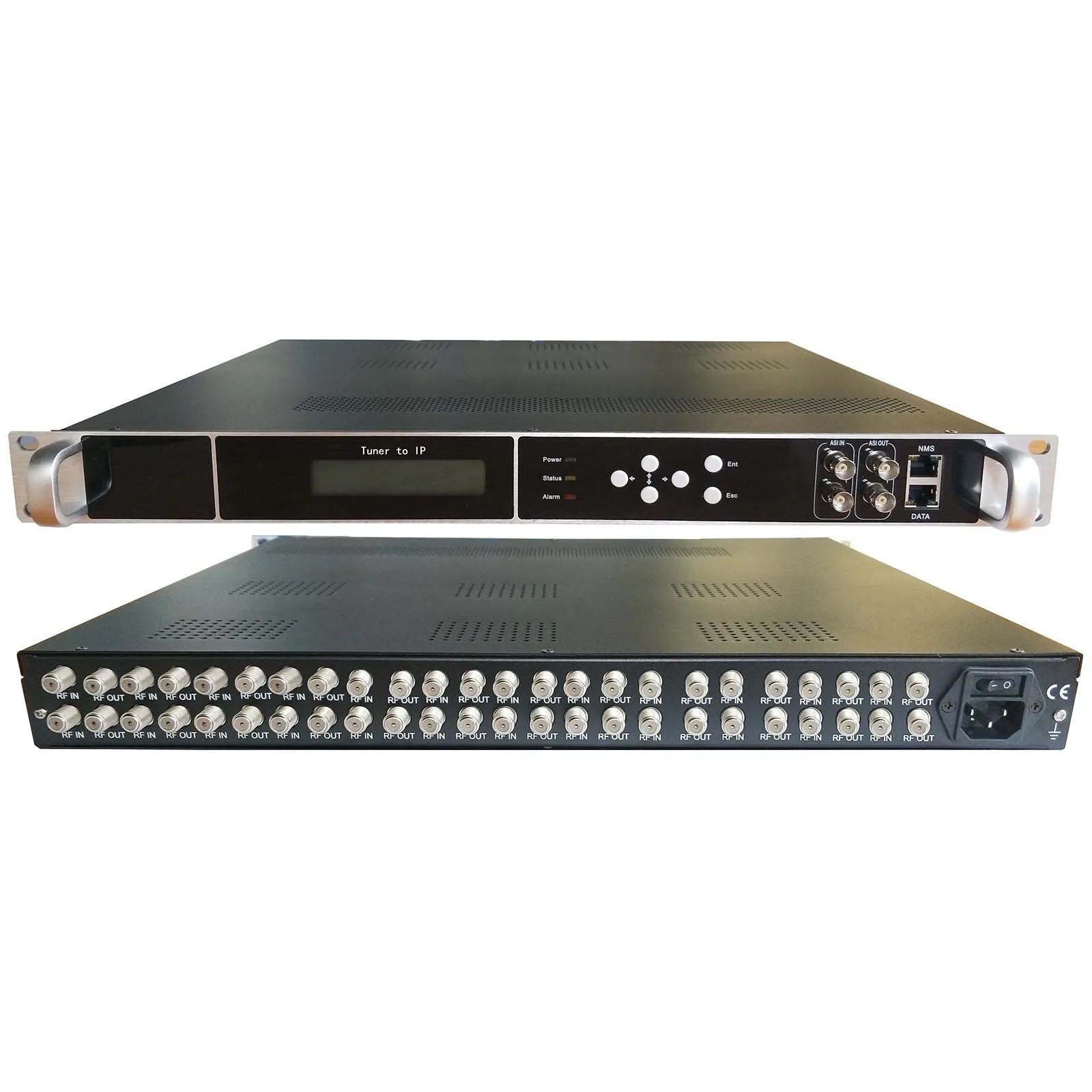 24 tuners to IP/ASI encoder,DVB-T/C to IP/ASI, ISDB-T to IP/ASI output, ATSC to IP/ASI gateway,1080P Multi-Channel IP gateway