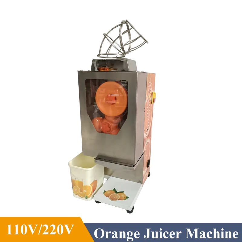 100W Juice Fruit Maker Electric Orange Squeezer Orange Press Machine Drink for Shop Bar Restaurant Commercial Extrusion Juicer