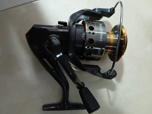 DEUKIO Sea Fishing Spinning Reel 5.2:1 Gear Ratio 12kg Max Drag Power All Metal Carp Reel for Saltwater Freshwater photo review