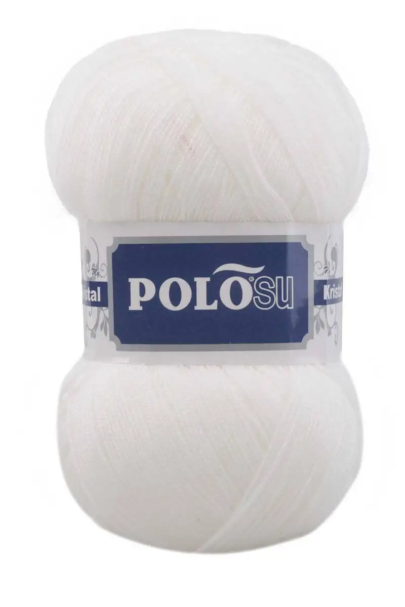 Polosu My Kristal Fiber Making Knitted Yarn -26 Color Options 900 Meters(100gr) Hand Knitting Yarn Ball - Life - Bath - Soft - Shower - Acrylic -