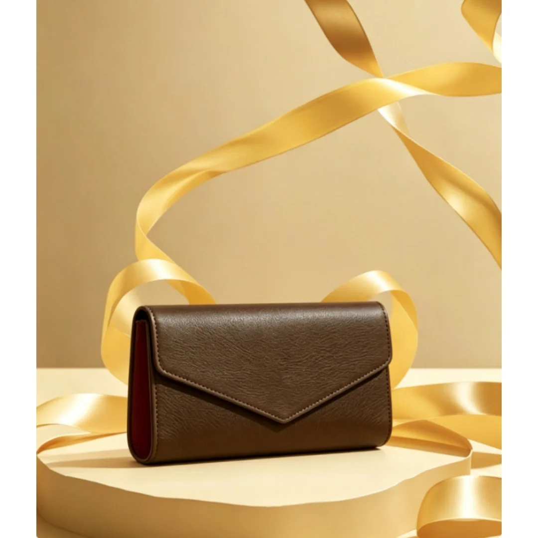 

New Style Size 19*10CM High Quality Women's Fashionable Classic Printed Small Leather Wallet No Box