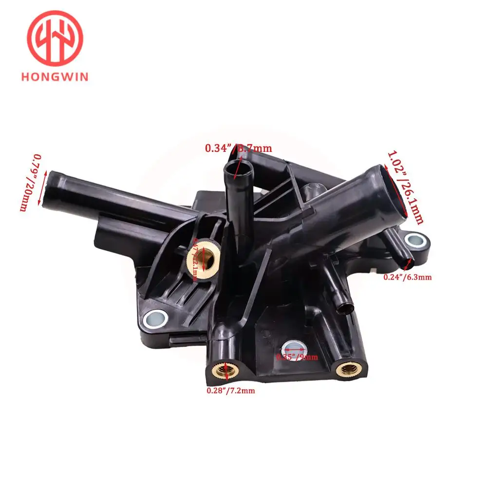 Sortie d'eau de liquide de refroidissement et tuyau pour Nissan Kicks, OEM 11060-5RB0A, 110605RB0A, 2017-2021, Versa 2020-2022, 1.6L-L4