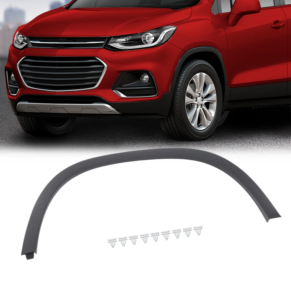 Zierleiste für Vorderradgehäuse, kompatibel mit Chevy Trax 2017–2022, linke Fahrerseite 42490924, Gm1290251