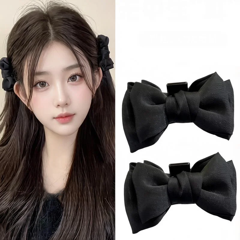 1/2 szt. Czarno-biała materiał – Hair Clips recenzja i cena