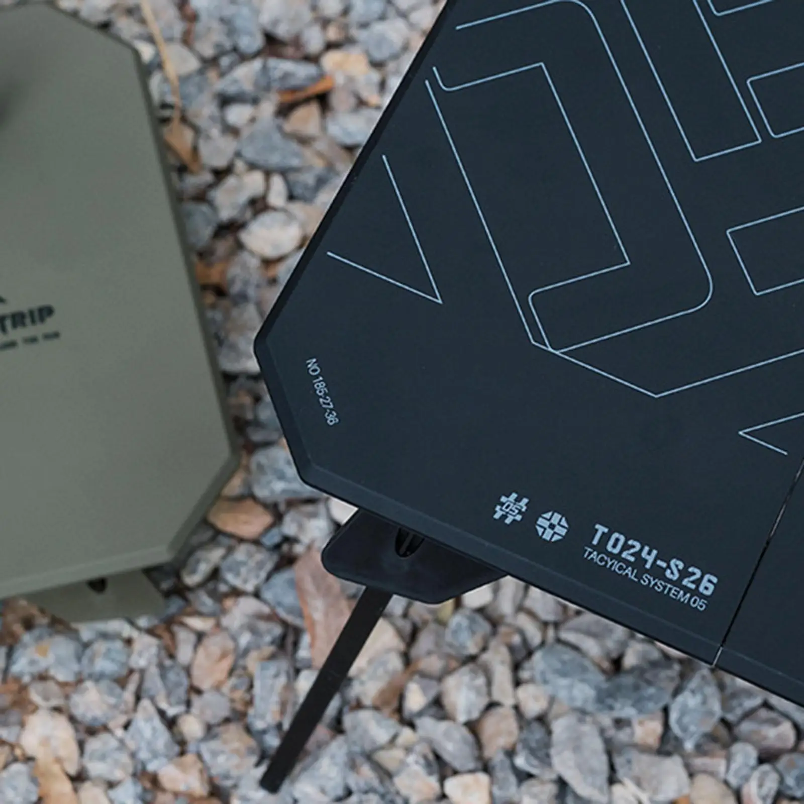 Dual Purpose Table ShineTrip 05 Series Ultralight Outdoor Camping Portable Table Folding Abs Desktop and Aluminum Stand #5