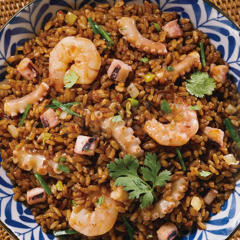 سياس نازجولانج أرز مقلي للمأكولات البحرية 250 جرام / مجموعة 5، 7، 10