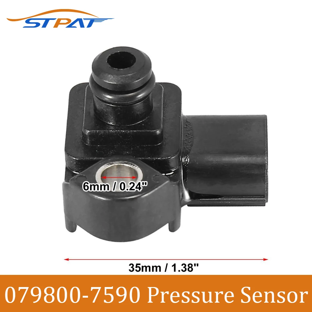 

STPAT New 079800-7590 37830-RNA-A01 MAP Sensor Intake Air Pressure For Honda Accord Civic Fit HR-V HRV Odyssey Pilot