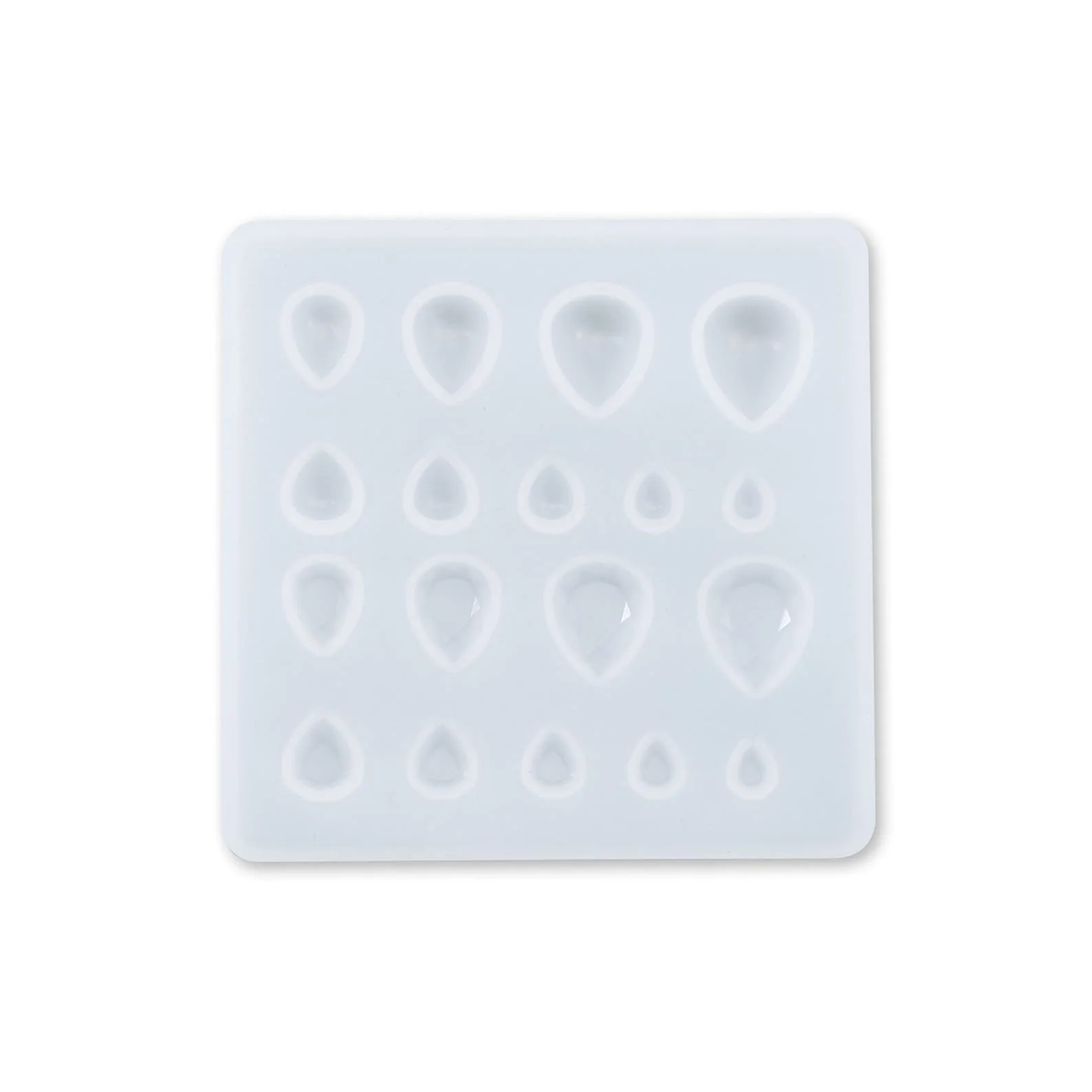 Mother Milk Faceted Cabochon Silicone Mold Pear Tear Drop Epoxy Resin Keepsake DIY Jewelry Making Supplies 1507049 view 6