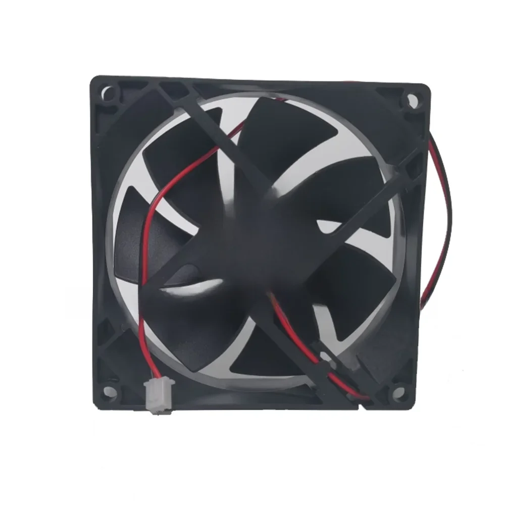 DLA MEIXING GX9225 DC 24V 0,52A 92x92x25mm 92mm 2-przewodowy wentylator chłodzący serwer — zdjęcie 2