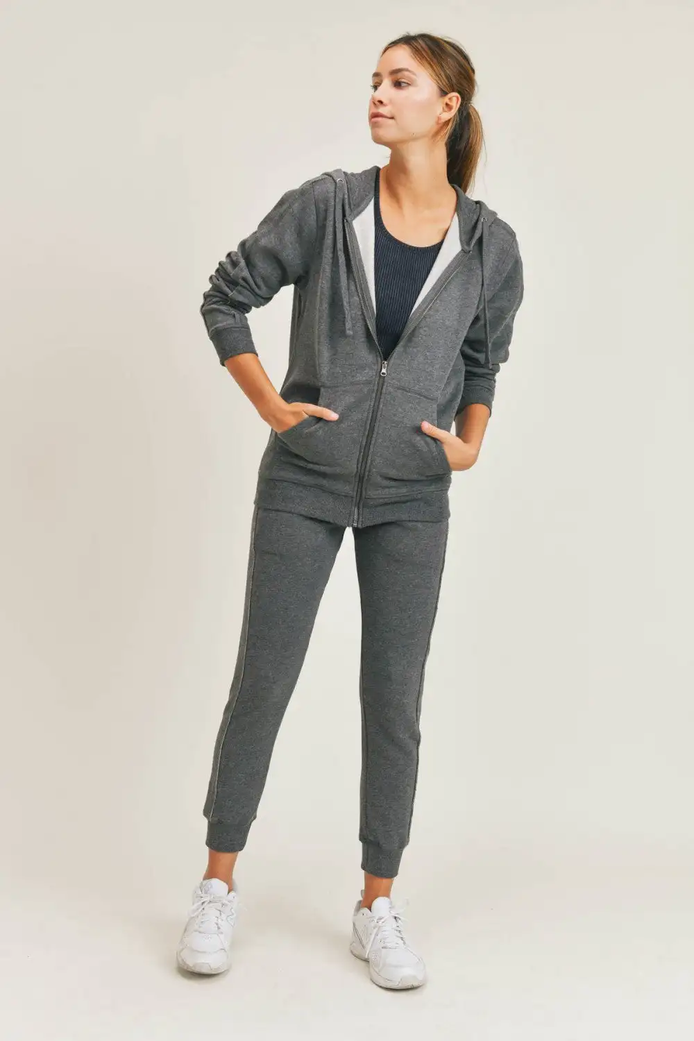 Made for Sundays Zip-Up Hoodie Jacket
