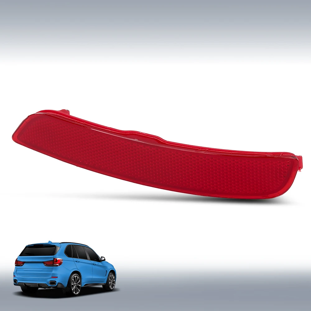 

Отражатель заднего бампера, правая сторона, красный 63147847592, прочный, прочный, внешние аксессуары для автомобиля, подходят для Bmw X5 F15 2014-2017 гг.