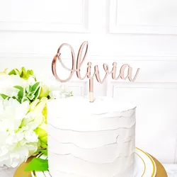 Personalized name cake topper, custom name cake topper, birthday cake topper, custom word cake topper