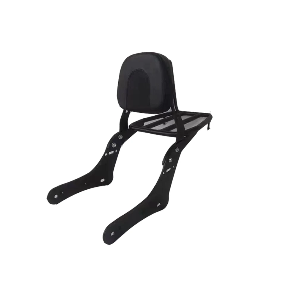 Motorcycle Rear Passenger Detachables Backrest Sissy Bar With Cushion Pad  for GUZZI V9RoamerV9