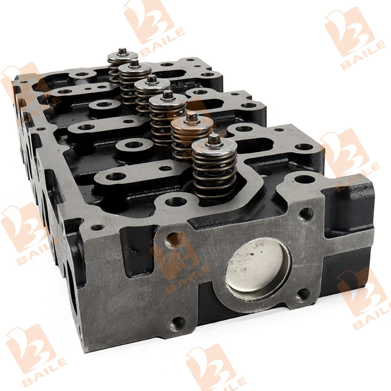 For Yanmar 3TNV70 Cylinder Head With Valves Engine