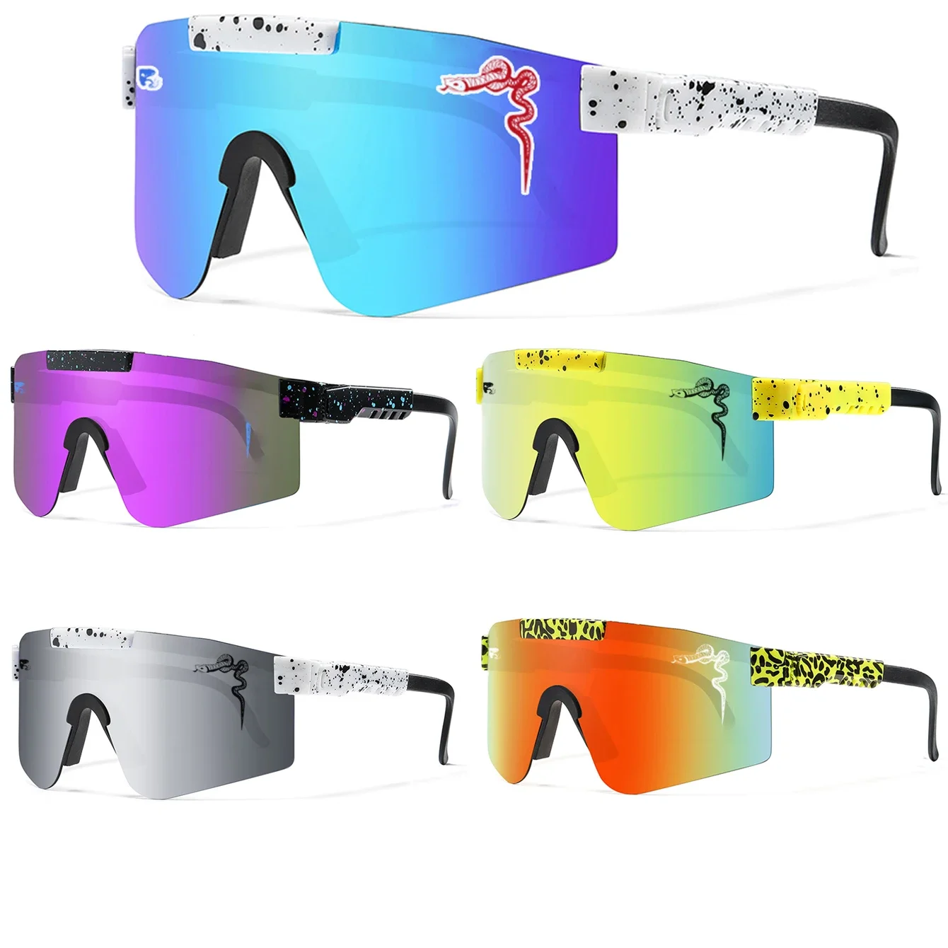 AliExpress PIT VIPER Men Women Sports Glasses  Bike Bicycle Eyewear Windproof Sun Glasses Multi Colors UV400 Outdoor Cycling Sunglasses