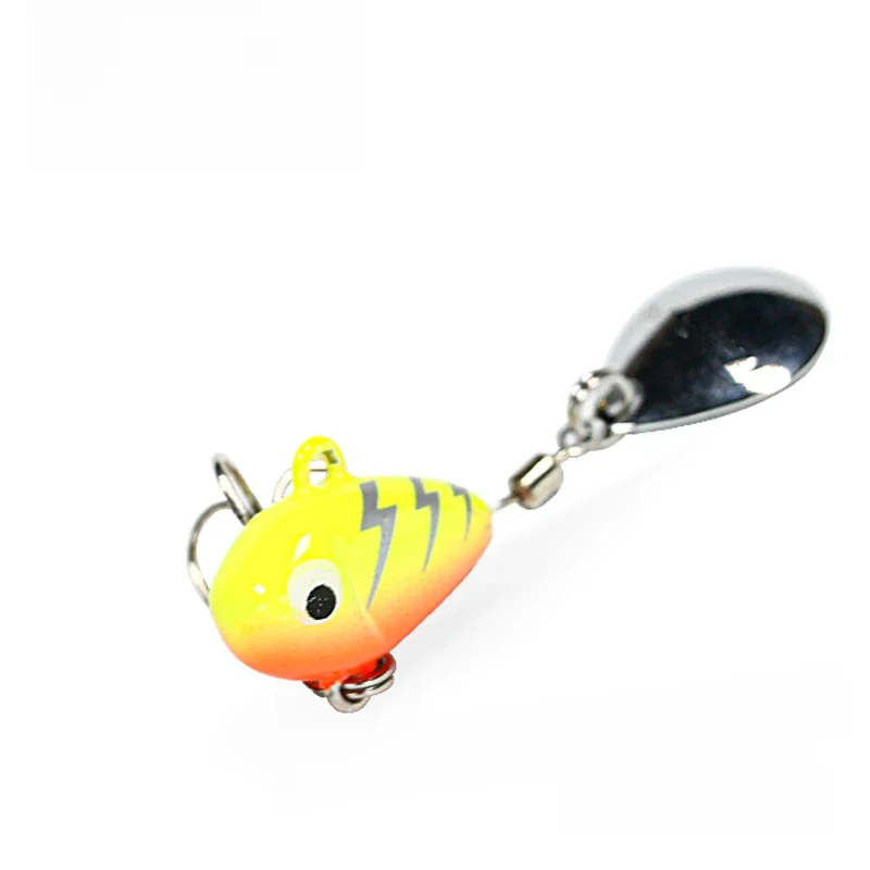 FJORD Spinner cuillère métal VIB queue réglage rapide 7g 10.5g 14g Swimbait leurre de pêche Mini gabarit coulée rivage appâts artificiels