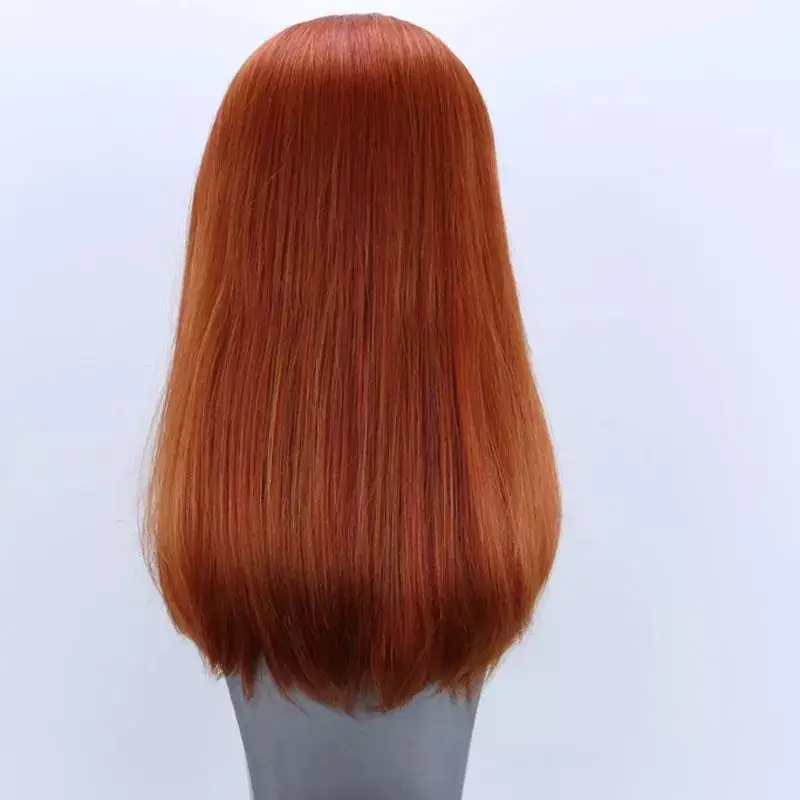 Peruca sintética da parte dianteira do laço do bob glueless do vermelho profundo de websterwigs para as mulheres com cabelo do bebê perucas resistentes ao calor do cabelo da fibra daliy wear