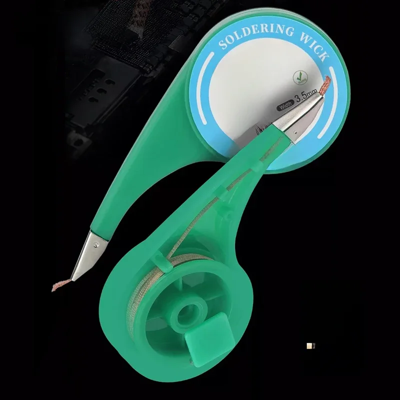 Oplot do rozlutowywania spawania środek do usuwania lutu drut knotowy 1.5mm 2mm 2.5mm 3mm 3.5mm szerokość 2.0M długość BGA narzędzie do naprawy lutowania — zdjęcie 2